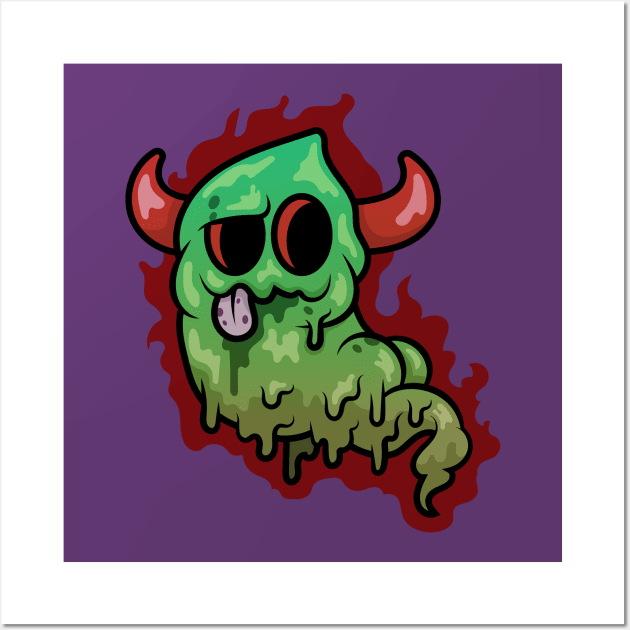 Stink Demon Wall Art by JenniferSmith